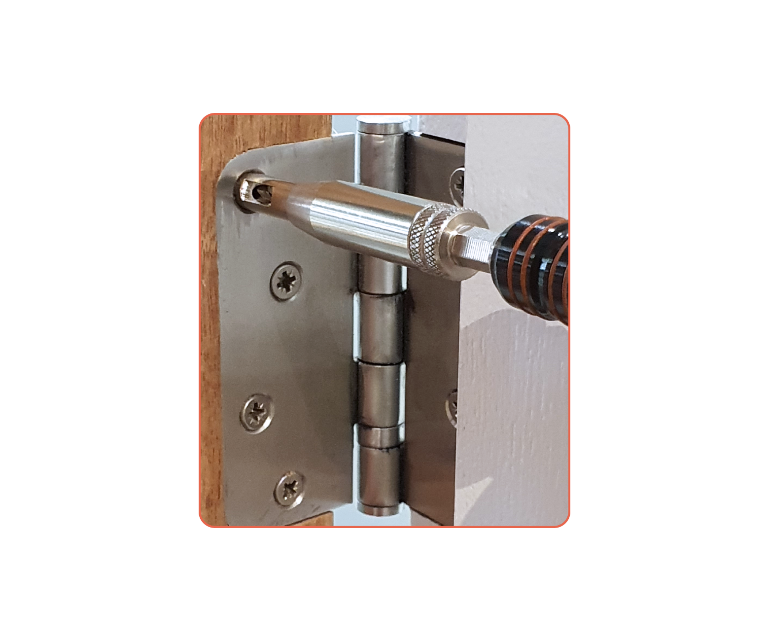 Selfcentring hinge screw bit for screws ø5-5,5mm detail 4