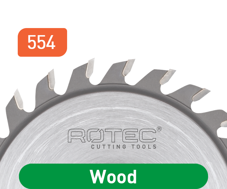 TCT scoring saw blades for group 554.5