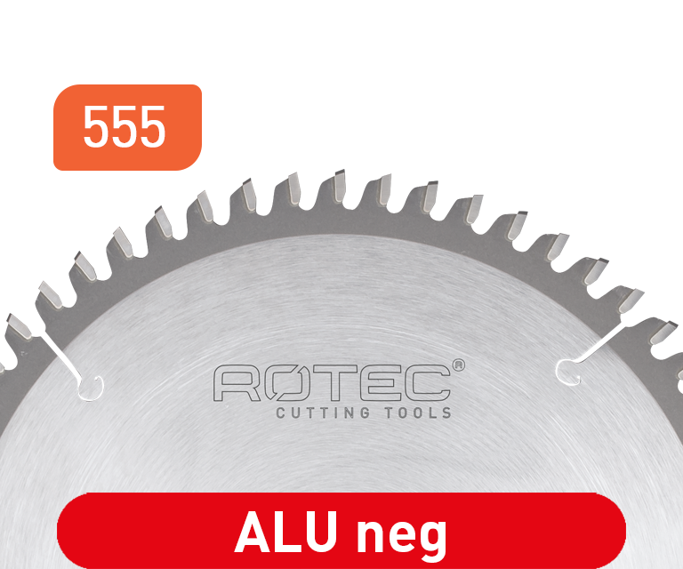TCT saw blades for non-ferrous metals (portable machines)