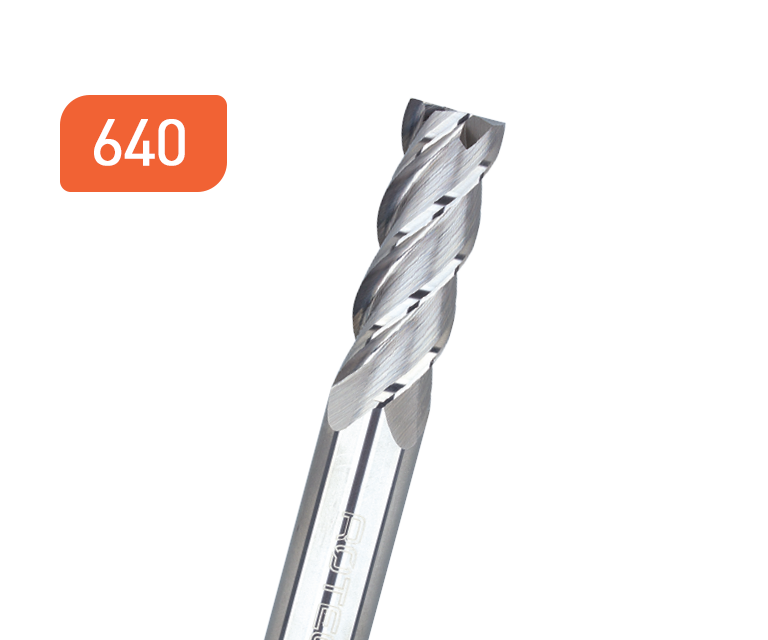 Solid carbide end mills for NF-metals, SILVER-LINE