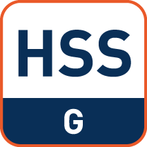 HSS-G Meerfasenboor, 90°, kernmaten  detail 3