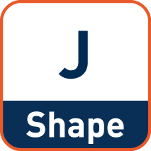 Carbide bur, countersink 60°, shape J (KSJ)  detail 2