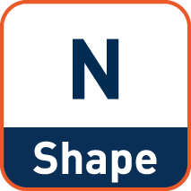 Carbide bur, inverted cone, shape N (WKN)  detail 2