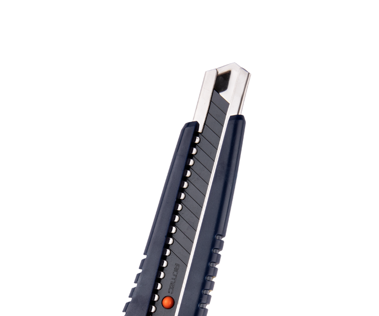 Snap-off utility knife, 18mm, OPTI-LINE