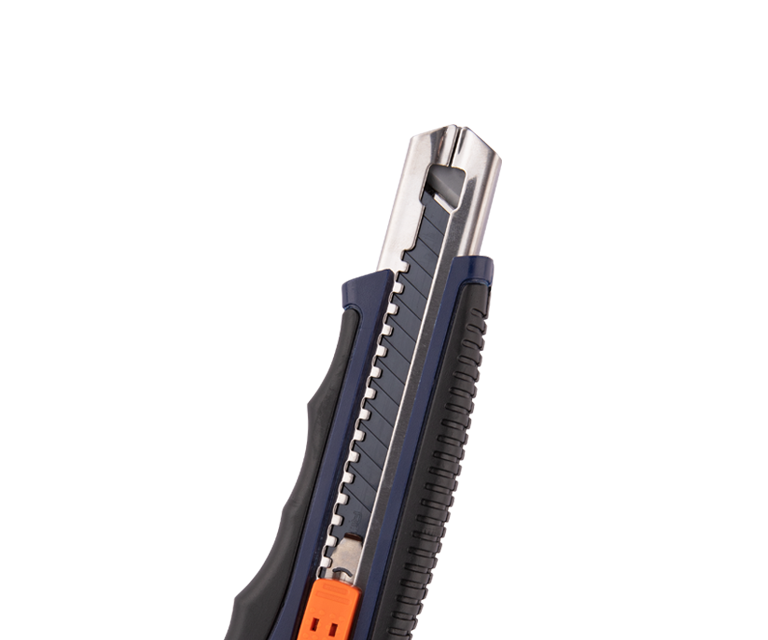 Snap-off utility knife, Auto-load, 18mm, OPTI-LINE