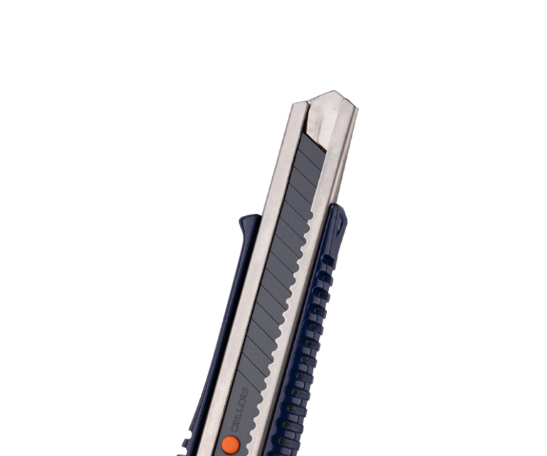 Snap-off utility knife, Zink, 18mm, OPTI-LINE