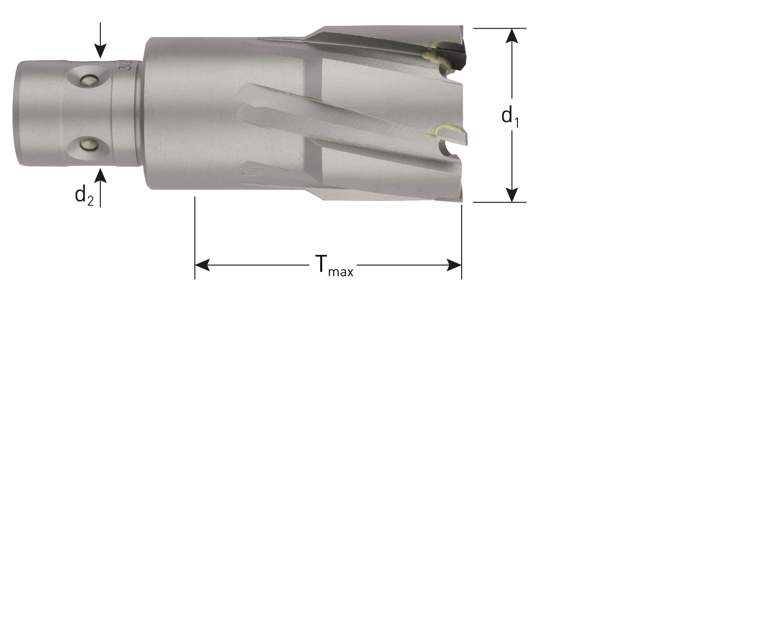HM Kernbohrer HARD-LINE 40mm (FEIN/QUICK-IN)