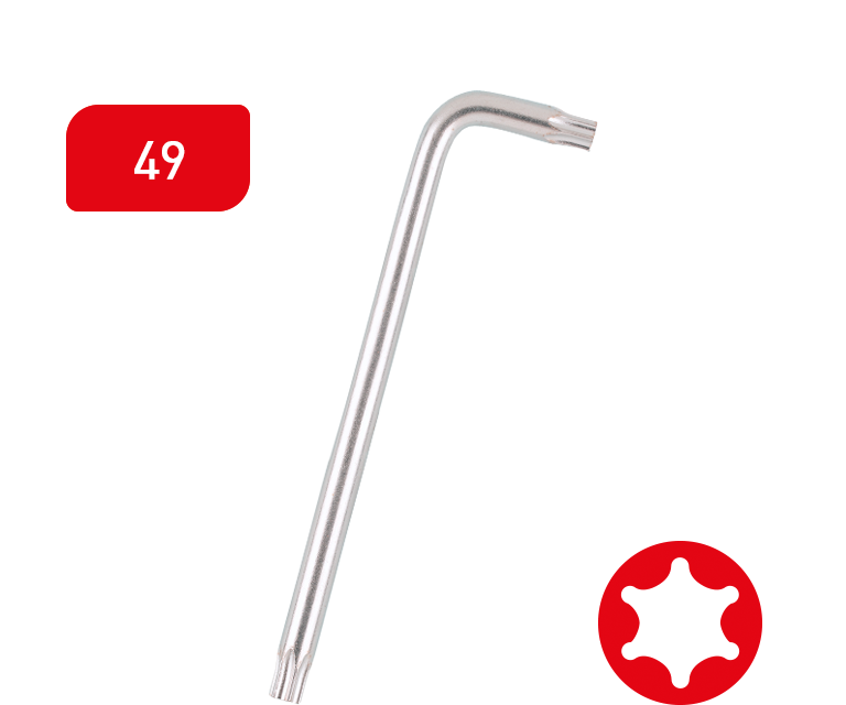Torx-Stiftschlüssel, lang