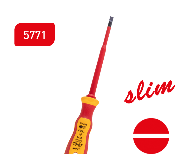 2C-VDE Screwdriver 'Slim', SL